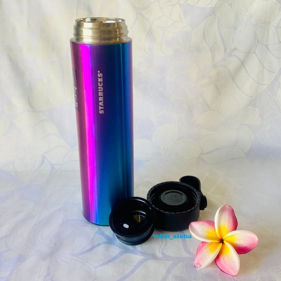 New💙Starbucks HAWAII Oil Slick Insulated Tumbler - Picture 6 of 8